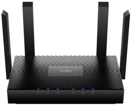 Роутер Cudy WR3000 AX3000 Gigabit Dual Band Wi-Fi 6 Mesh, Chipset MT7981BA+MT7976CN+MT7531AE, 802.11ax/ac/a/b/g/n, 2402Mbps at 5GHz + 574Mbps at 2.4GH