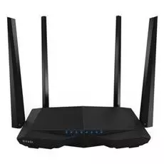 Роутер Tenda AC6 Wi-Fi, 4хLAN 10/100 Мбит/с, DC 12V, черный