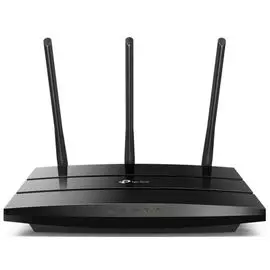 Роутер WiFi TP-LINK Archer A8 AC1900, до 1300 Мбит/с на 5 ГГц + до 600 Мбит/с на 2,4 ГГц, 3 несъёмные антенны, MU-MIMO, Beamforming, Airtime Fairness