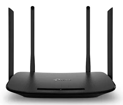 Роутер WiFi TP-LINK Archer VR300 AC1200, с модемом VDSL/ADSL, 802.11a/b/g/n/ac, 2.4/5ГГц, 300/867Мбит/с, 3 хLAN FE, 1хWAN/LAN FE, 4 фикс.антенны
