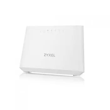 Роутер ZYXEL DX3301-T0-EU01V1F 2xWAN (GE RJ-45 и RJ-11), Annex A, profile 35b, 802.11a/b/g/n/ac/ax (600+1200 Мбит/с), EasyMesh, 4xLAN GE, 2xFXS, USB2.