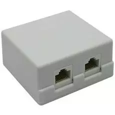 Розетка 5bites LY-SB02-A RJ45, 5E, 2PORTS