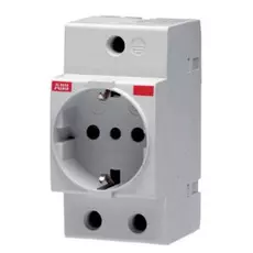 Розетка ABB 2CSM110000R0701 щитовая 2Р+N 16A (M1173)