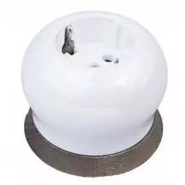 Розетка Bironi B2-101-010/18 перламутр, с/з