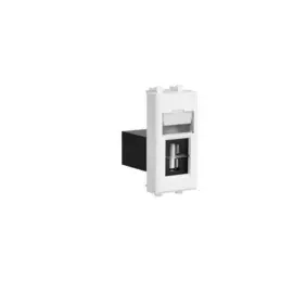 Розетка DKC 4400301 модульная, USB 3.0, тип А-А, "Белое облако", 1 модуль, "Avanti"