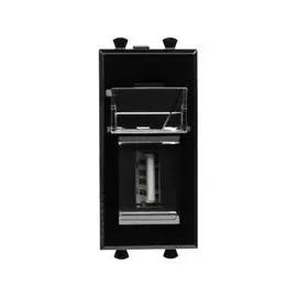 Розетка DKC 4402401 USB 2.0 модульная, тип А-А, "Черный квадрат", 1 модуль, "Avanti"