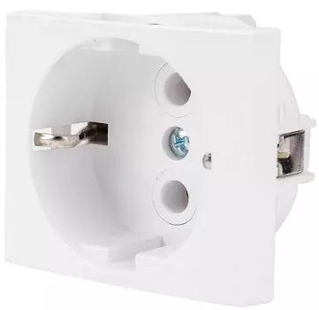 Розетка EKF nv-socket модульная 16 А для комбинированных щитов "Nova"