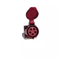 Розетка EKF ps-125-32-380 наружная уст. 32А 380В 3P+E+N IP44 (125)