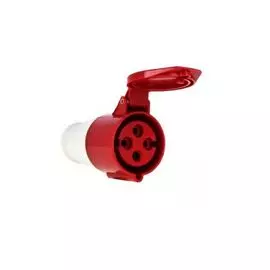 Розетка EKF ps-214-16-380 кабельная 16А 380В 3P+E IP44 (214)