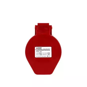 Розетка EKF ps-224-32-380 кабельная 32А 380В 3P+E IP44 (224)