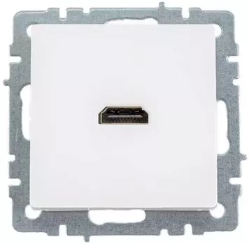 Розетка HDMI IEK BR-H10-K01 BRITE РHDMI-0-БрБ Белый