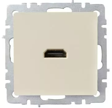 Розетка HDMI IEK BR-H10-K10 BRITE РHDMI-0-БрКр Бежевый