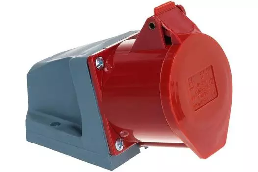 Розетка IEK PSR12-032-5 ОП 32А 380В 3P+PE+N ССИ-125 IP44