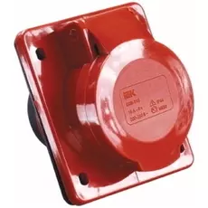 Розетка IEK PSR42-016-4 MAGNUM 414 скрытая 3Р+РЕ 16А 380В IP44