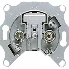 Розетка Jung EDU04F TV-FM оконечная Мех (TV до 2400 МГц, FM 87.5-139 МГц)