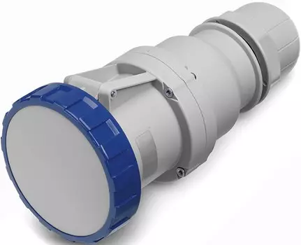 Розетка кабельная DKC DIS31812543 IP67 125A 2P+E 230V, "Quadro"