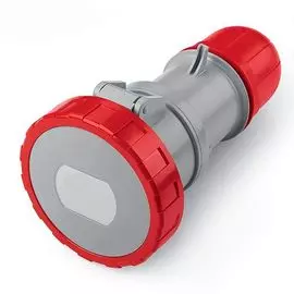 Розетка кабельная DKC DIS3183246F с безвинтовыми клеммами IP67 32A 3P+E 400В, "Quadro"