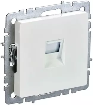 Розетка компьютерная IEK BR-K10-2-K36 BRITE RJ45 кат.6 РК11-БрЖ Жемчужный