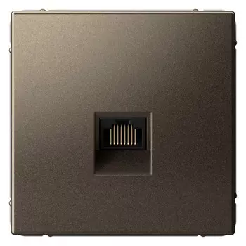 Розетка компьютерная Systeme Electric GAL000686 ArtGallery RJ45, кат. 6A, механизм, Мокко