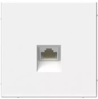 Розетка компьютерная Systeme Electric GAL001386 ArtGallery RJ45, кат. 6A, механизм, Лотос