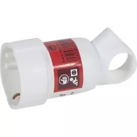 Розетка Legrand 050191 Элиум - 2К+3, 16 А, с кольцом, пластик, винтовой зажим, белая