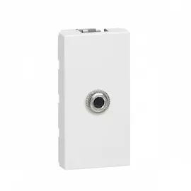 Розетка Legrand 078773 Программа Mosaic - 3,5 мм для пайки, 1 модуль, белый