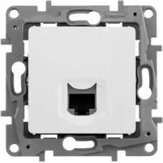 Розетка Legrand 672241 Etika белая (RJ45) одинарная 5 кат. UTP
