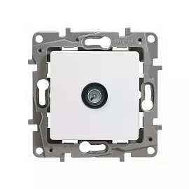 Розетка Legrand 672251 Etika - TV, «звезда», 2 дБ, 0-2400 мГц, белая
