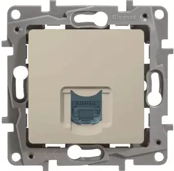 Розетка Legrand 672341 Etika - RJ45, категория 5, UTP, слоновая кость