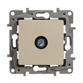 Розетка Legrand 672365 Etika - TV, оконечная, 5 дБ, 5-862 мГц, слоновая кость