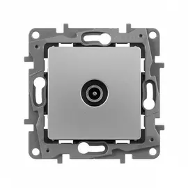 Розетка Legrand 672465 Etika - TV, оконечная, 5 дБ, 5-862 мГц, алюминий