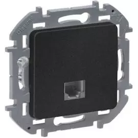 Розетка Legrand 673823 Inspiria антрацит RJ11