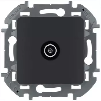 Розетка Legrand 673853 Inspiria антрацит TV - «звезда» - 2 дБ - 0-2400 мГц