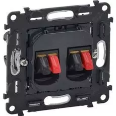 Розетка Legrand 753078 Valena Мех IN'MATIC, аудио 2-ая