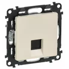 Розетка Legrand 753538 Valena LIFE DIY, ТЛФ 1-ая (RJ11), слоновая кость