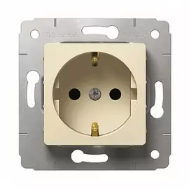 Розетка Legrand 773759 Cariva - 2К+3, немецкий стандарт, 16 А, 250 В~, слоновая кость