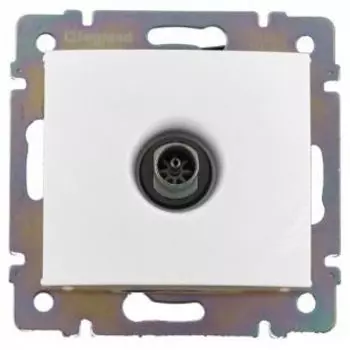 Розетка Legrand 774430 Valena телевизионная TV, оконечная, 10дБ, в рамку, IP20 (белая)