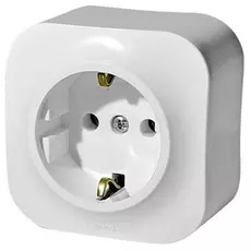 Розетка Legrand 782211 с/з (белая)