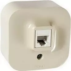 Розетка Legrand 782244 RJ11 (бежевая)