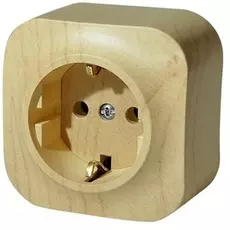 Розетка Legrand 782280 с/з с шт (сосна)