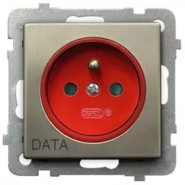 Розетка Ospel GP-1RMZD/m/44