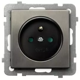 Розетка Ospel GP-1RMZP/m/37