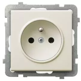 Розетка Ospel GP-1RZ/m/27