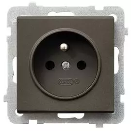 Розетка Ospel GP-1RZ/m/40