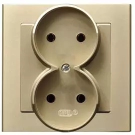 Розетка Ospel GP-2R/39