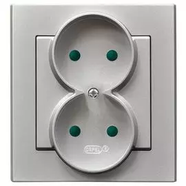 Розетка Ospel GP-2RP/38