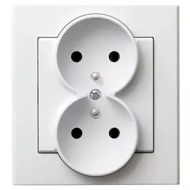 Розетка Ospel GP-2RZ/00
