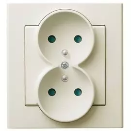 Розетка Ospel GP-2RZP/27