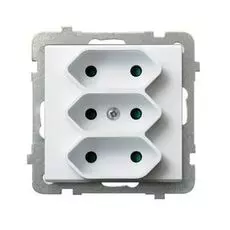 Розетка Ospel GP-3RP/m/00