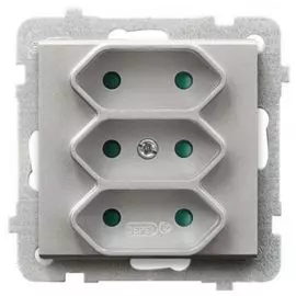 Розетка Ospel GP-3RP/m/38